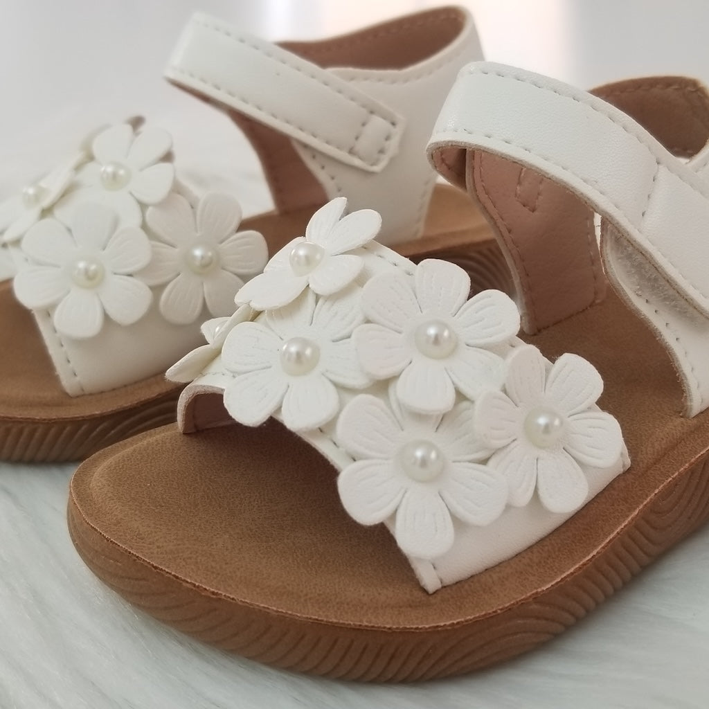 Sandalias de flores