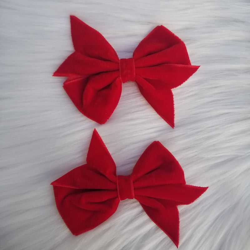 Set de lazos de terciopelo
