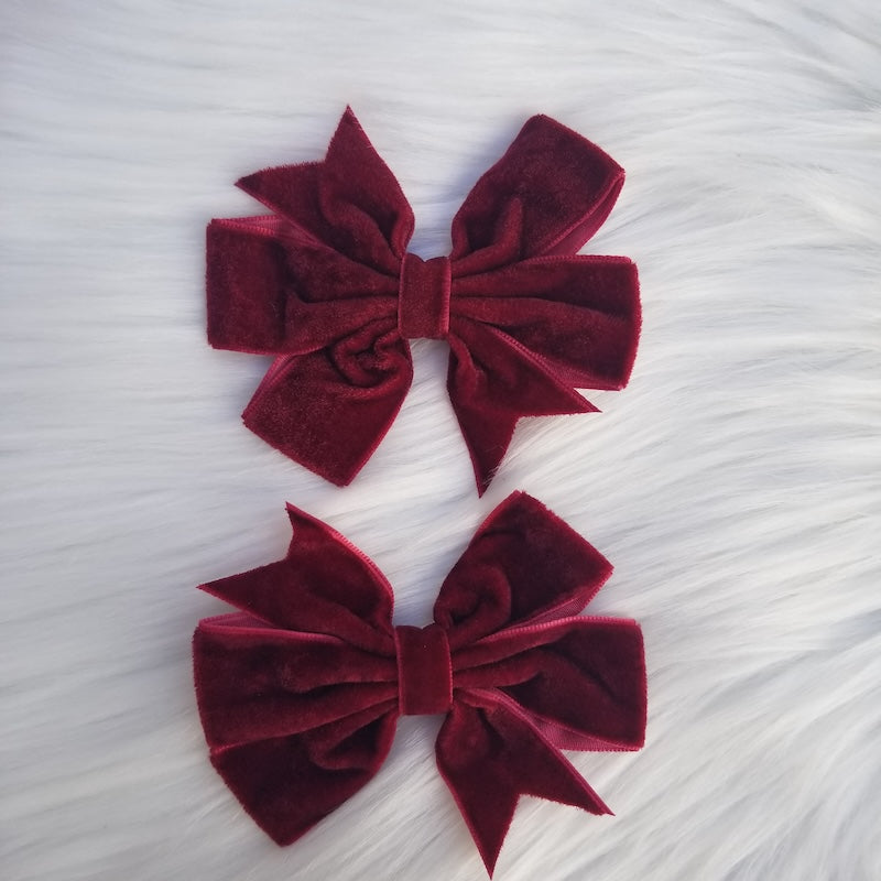 Set de lazos de terciopelo