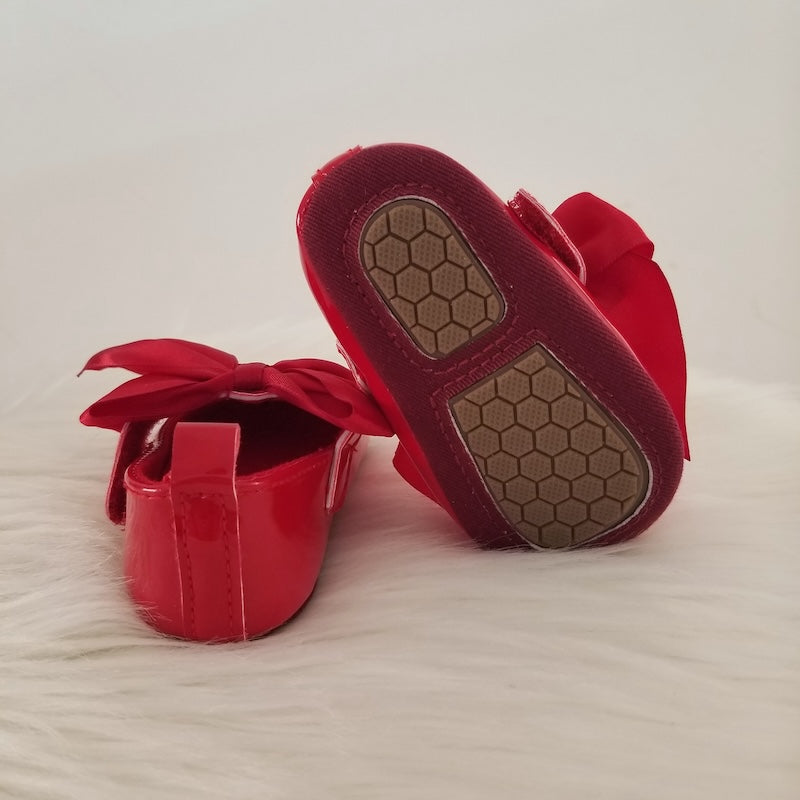 Zapatos charol rojo