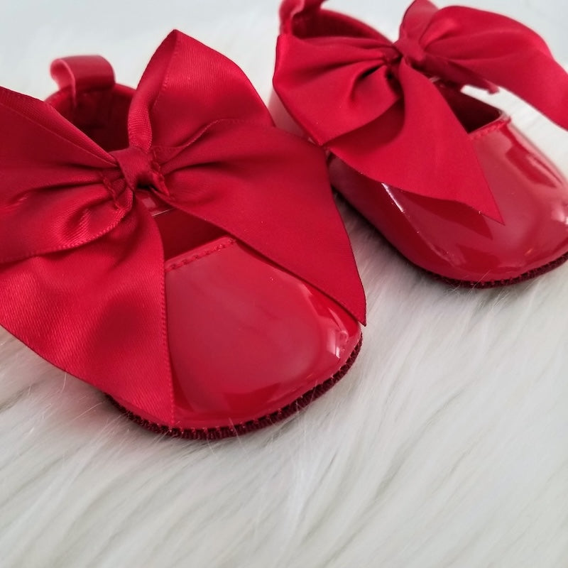 Zapatos charol rojo