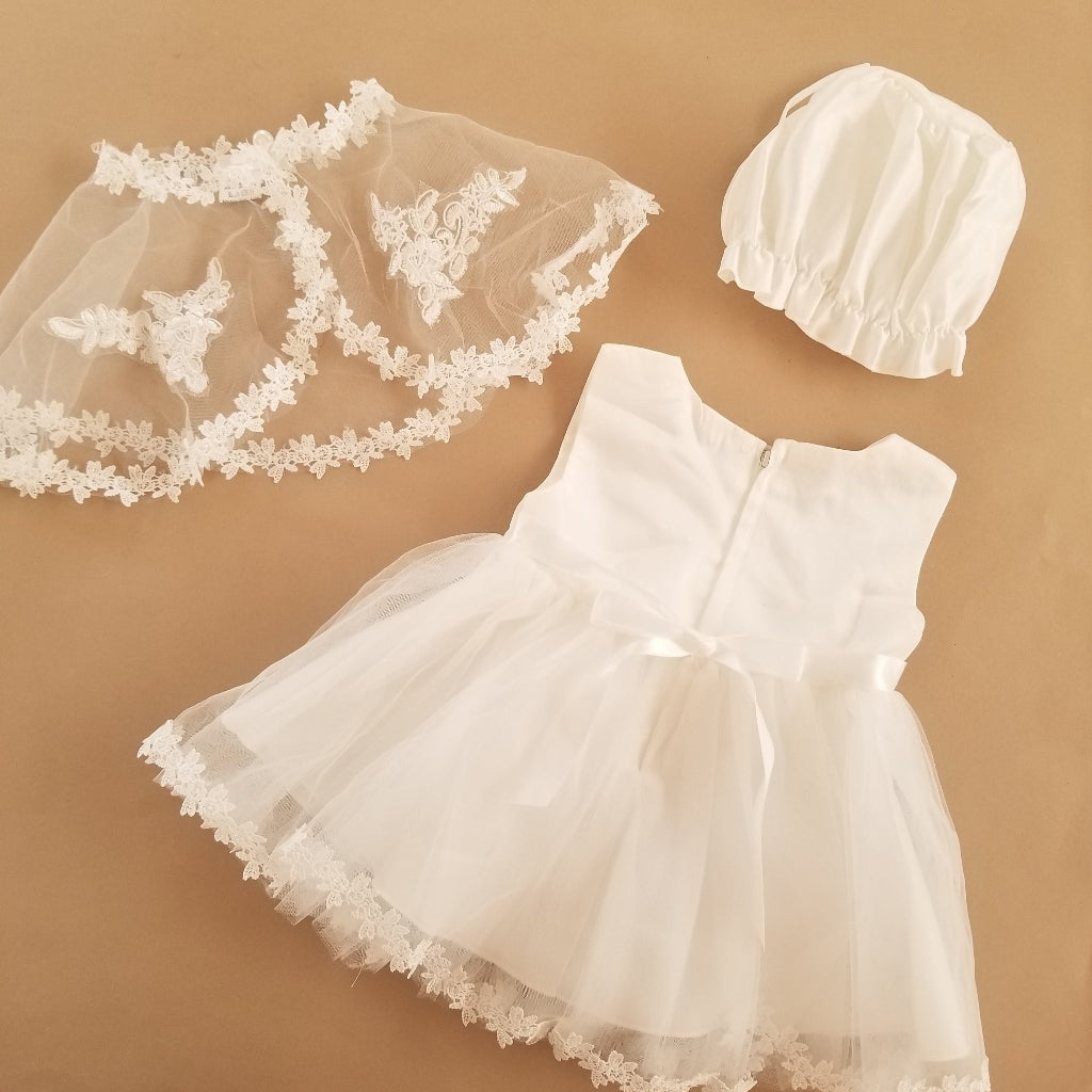 Vestido para bautizo y fiesta
