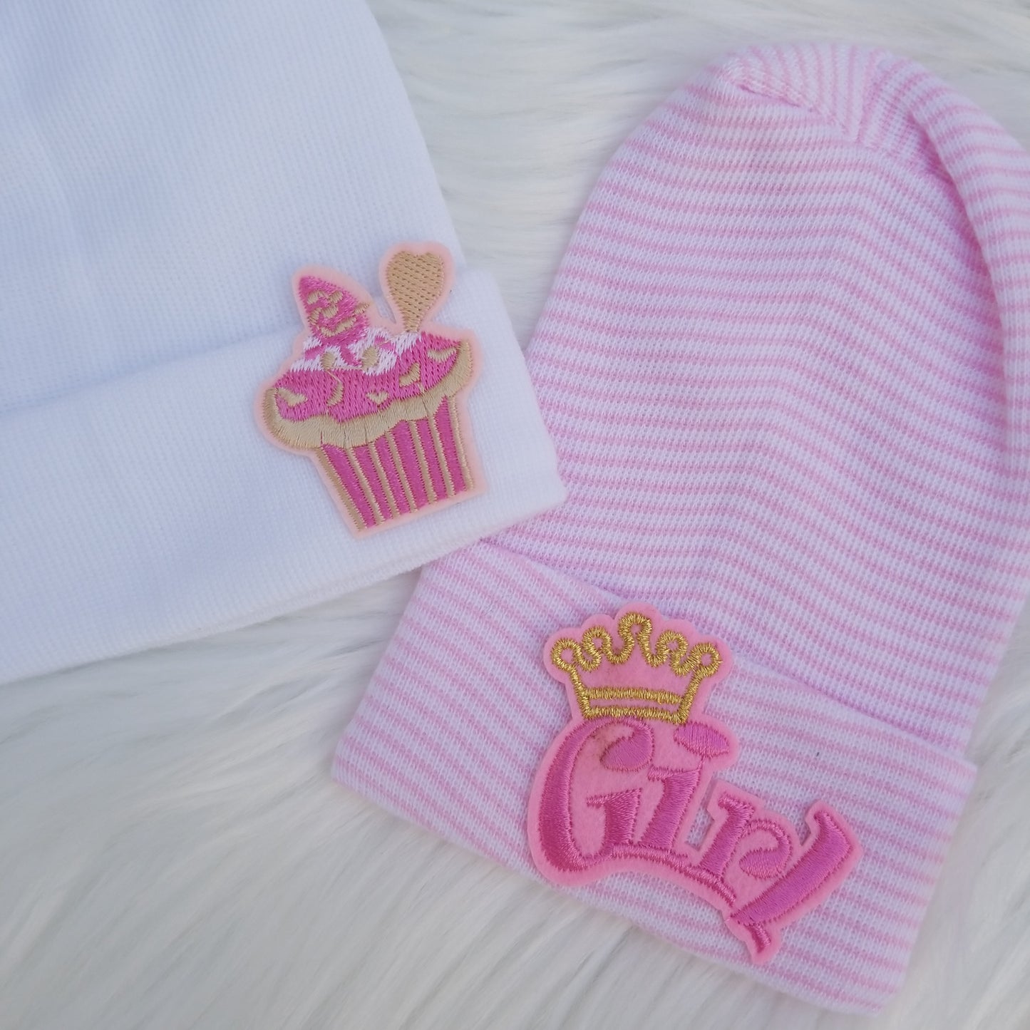Set de 2 gorritos recién nacida