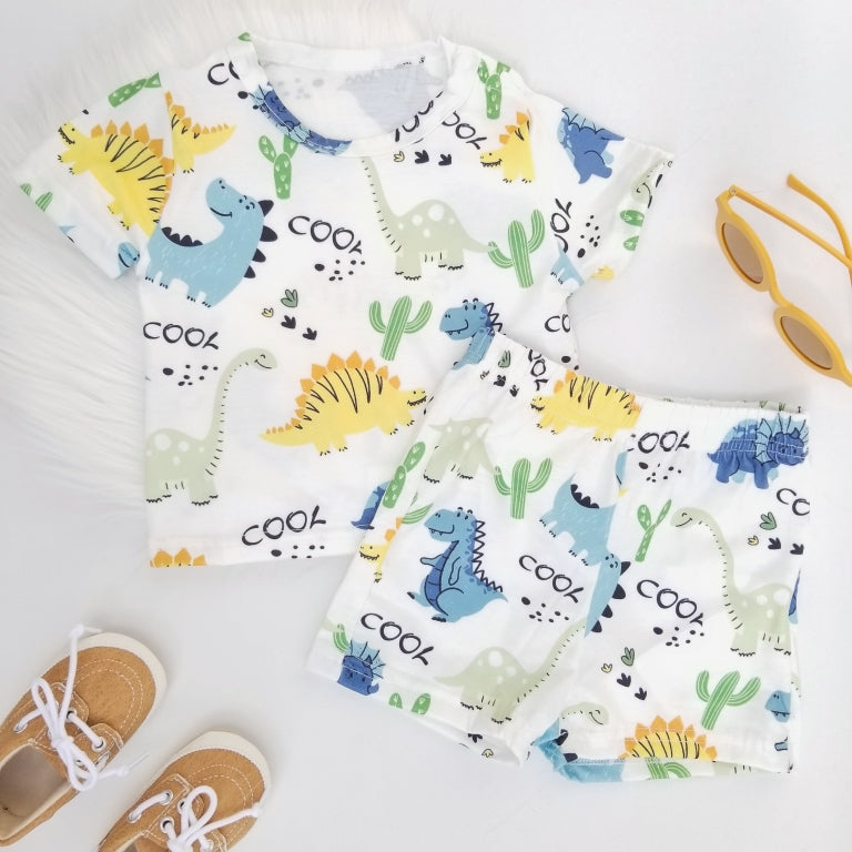 Conjunto Dino de camiseta y short