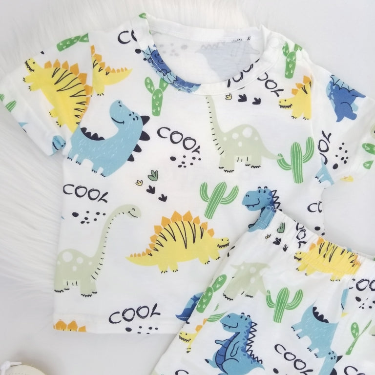 Conjunto Dino de camiseta y short