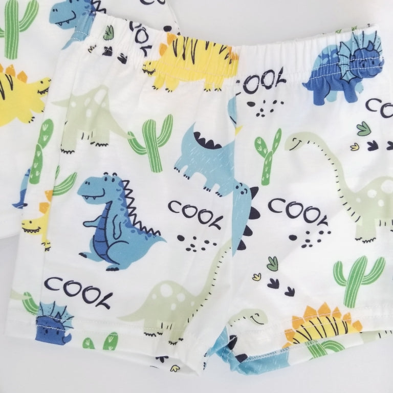 Conjunto Dino de camiseta y short