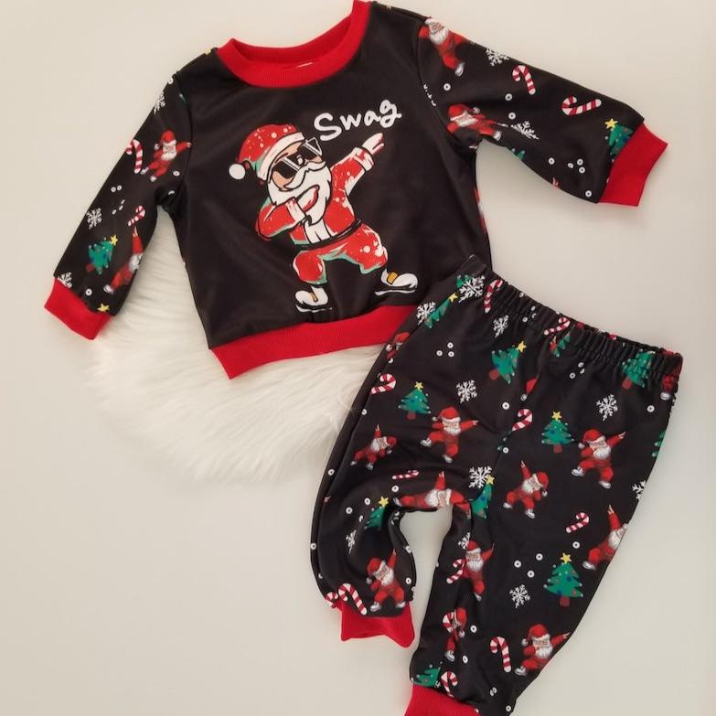 Conjunto de Navidad Papá Noel
