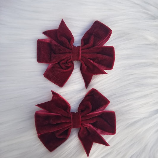 Set de lazos de terciopelo