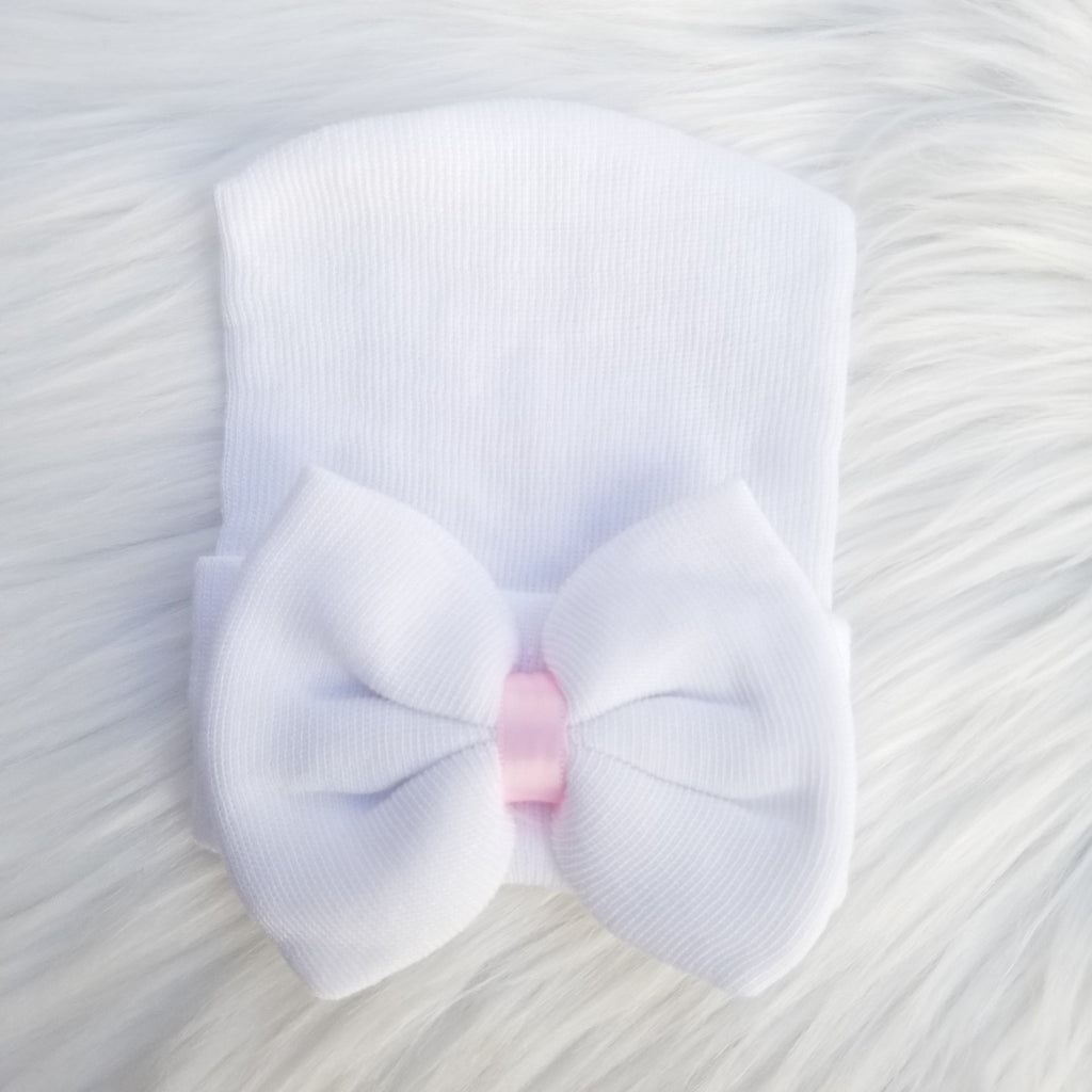 Set de 3 gorritos de bebé niña