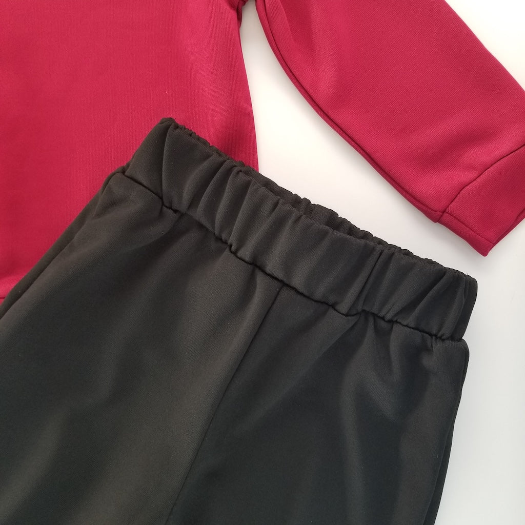 Conjunto de suéter y pantalón
