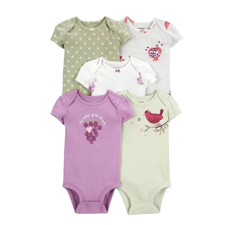 Set Body estampados verdes