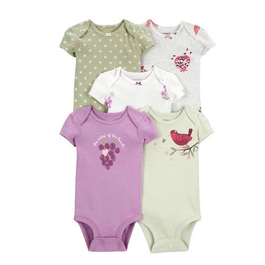 Set Body estampados verdes