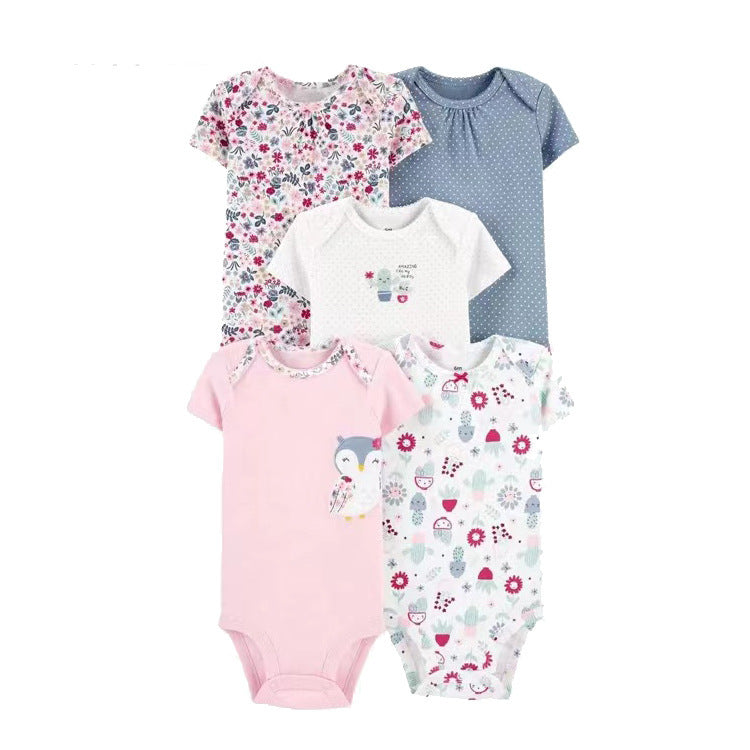 Set de Bodys estampados florales