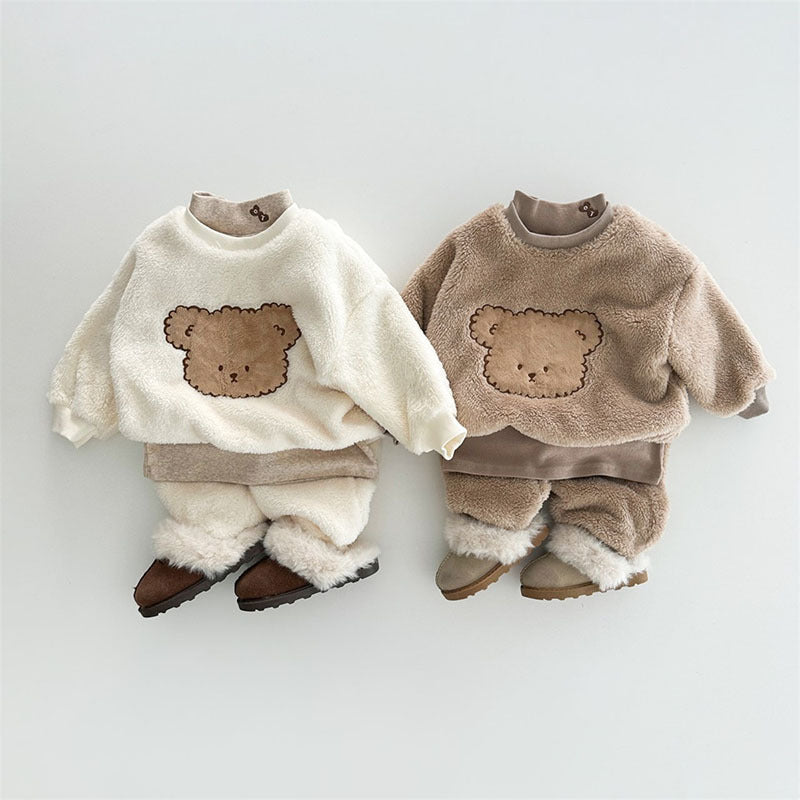 Conjunto abrigado Osito