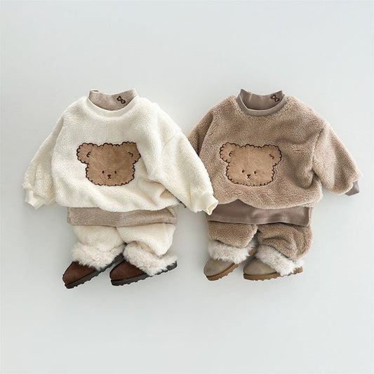 Conjunto abrigado Osito