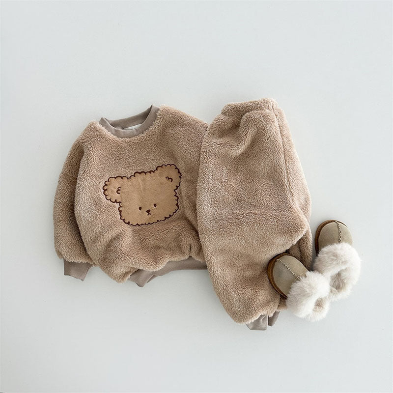 Conjunto abrigado Osito