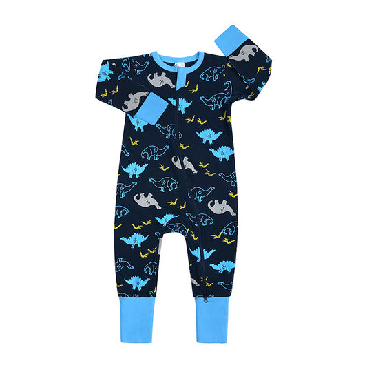 Pijama estampado de dinosaurios
