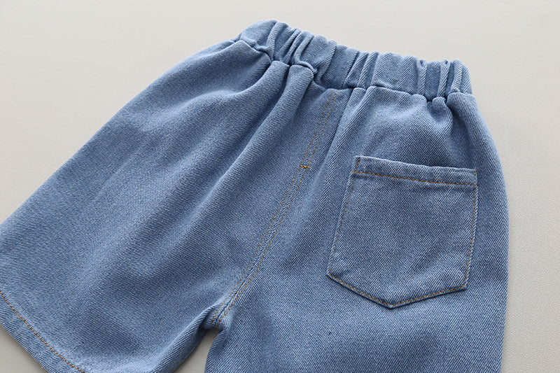 Conjunto polo y short de jean