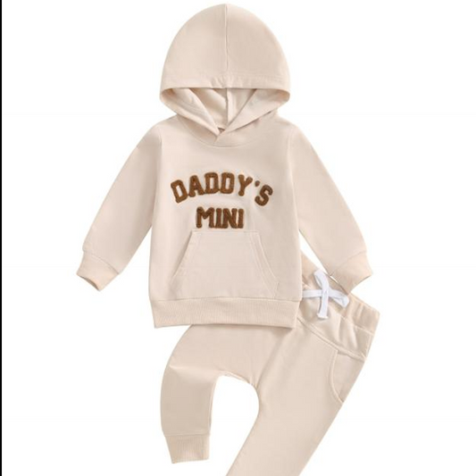 Set con capucha Daddys Mini