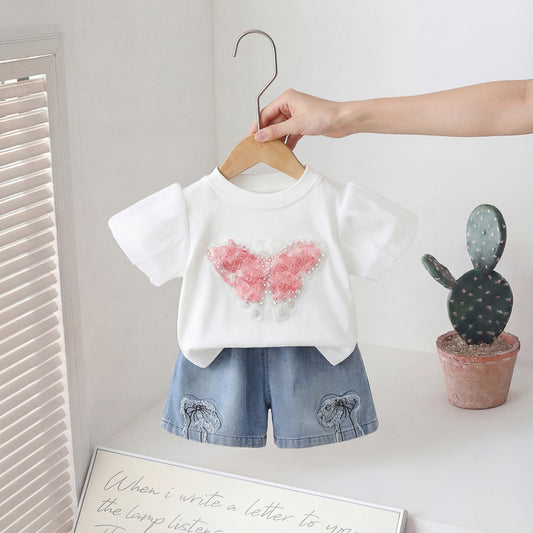 Conjunto camiseta Mariposa