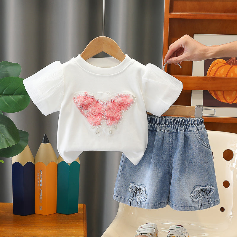 Conjunto camiseta Mariposa