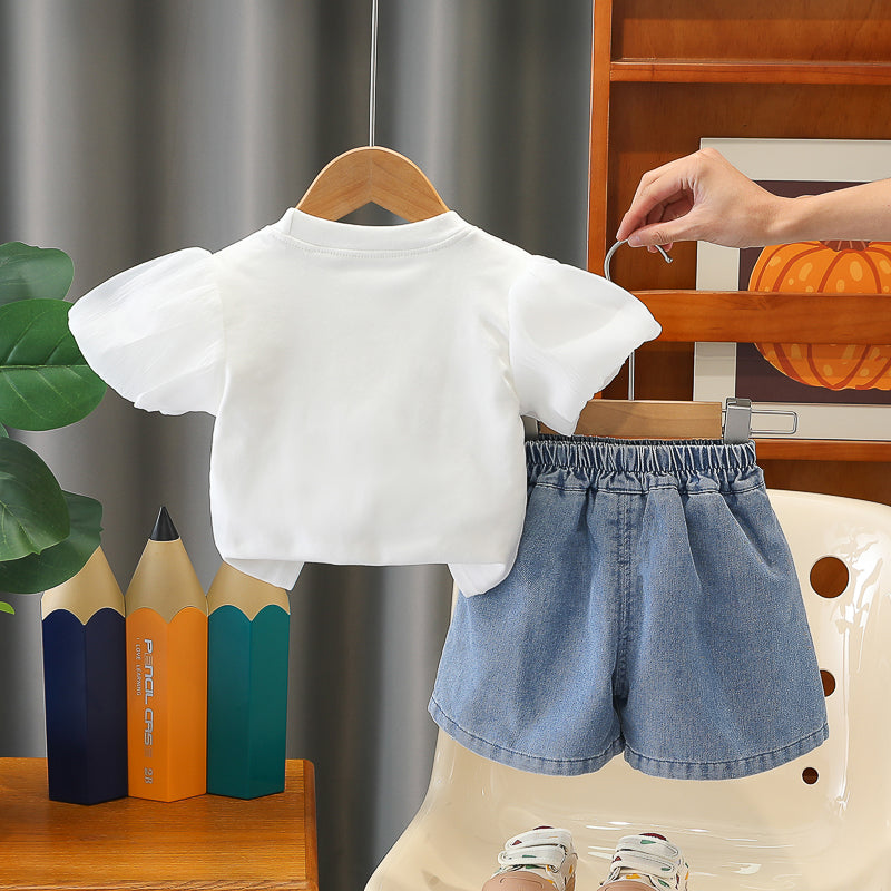 Conjunto camiseta Mariposa