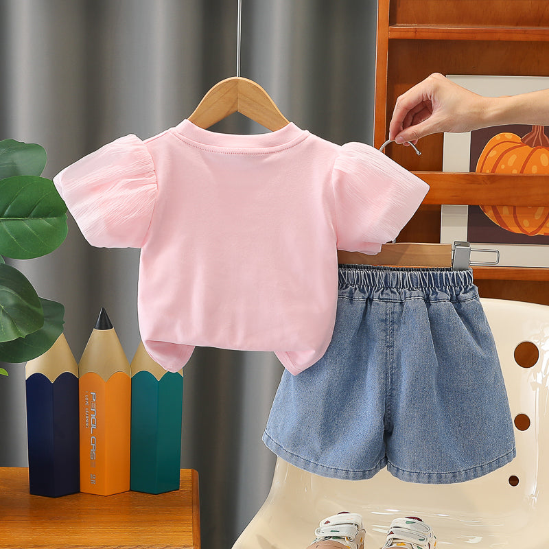 Conjunto camiseta Mariposa