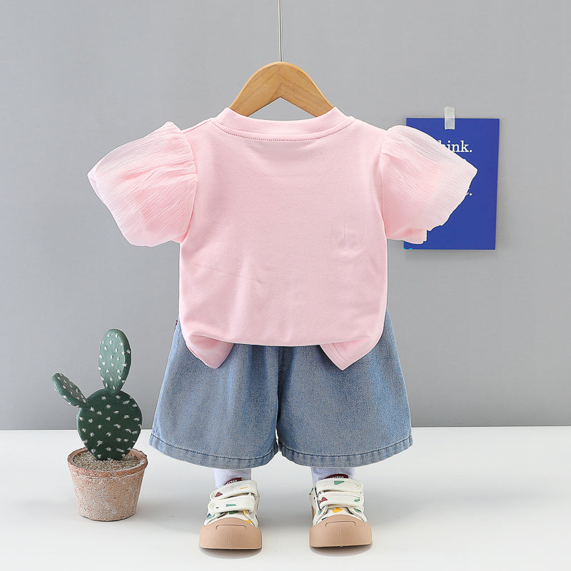Conjunto camiseta Mariposa