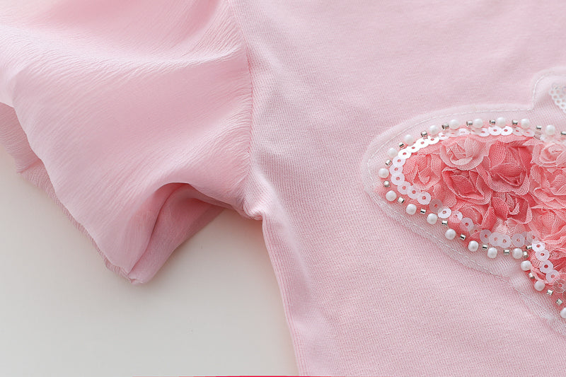 Conjunto camiseta Mariposa