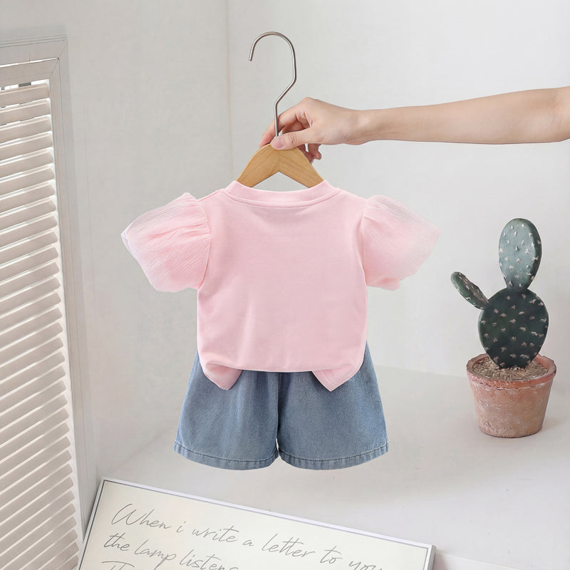 Conjunto camiseta Mariposa