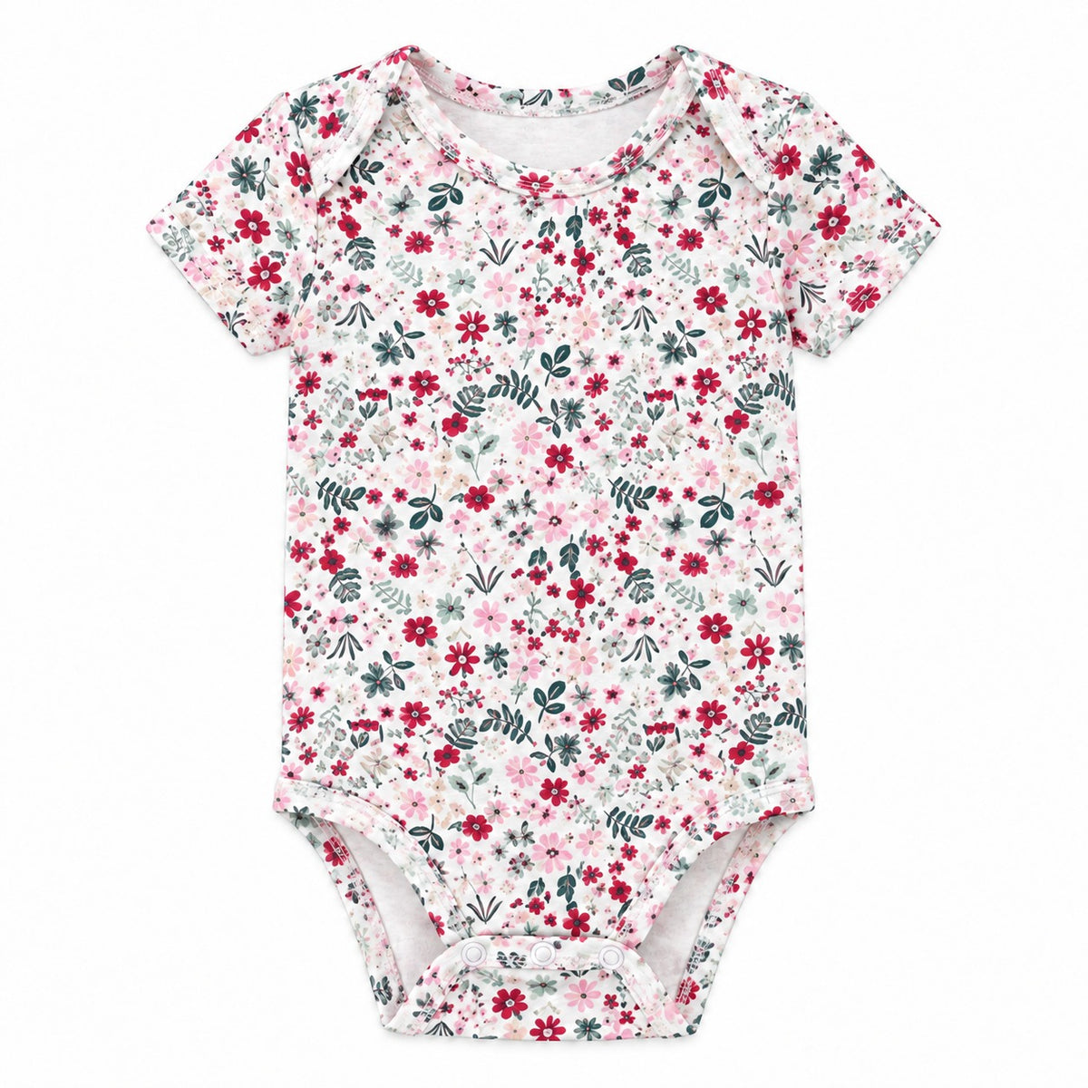 Set de Bodys estampados florales