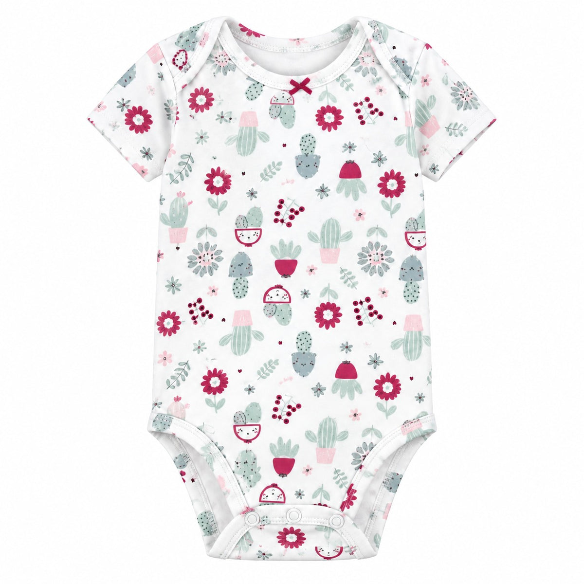 Set de Bodys estampados florales