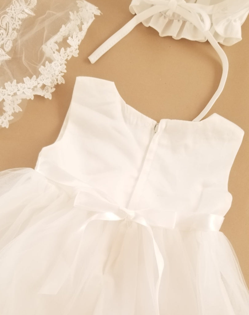 Vestido para bautizo y fiesta